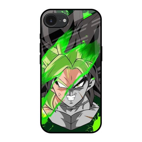 Anime Green Splash Apple iPhone 16e Glass Back Cover Online