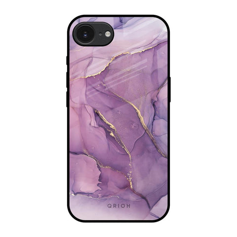 Purple Gold Marble Apple iPhone 16e Glass Back Cover Online