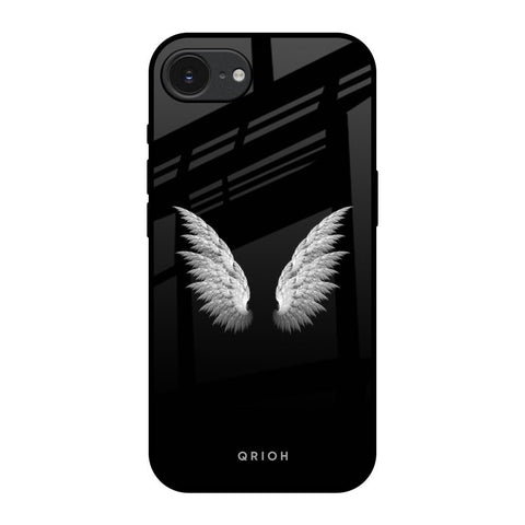 White Angel Wings Apple iPhone 16e Glass Back Cover Online