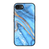 Vibrant Blue Marble Apple iPhone 16e Glass Back Cover Online