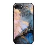 Marble Ink Abstract Apple iPhone 16e Glass Back Cover Online