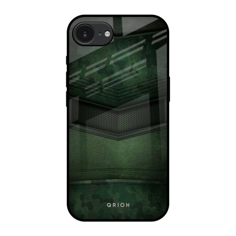 Green Leather Apple iPhone 16e Glass Back Cover Online