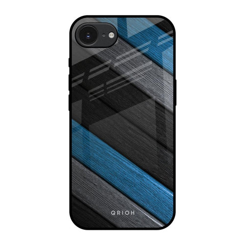 Multicolor Wooden Effect Apple iPhone 16e Glass Back Cover Online