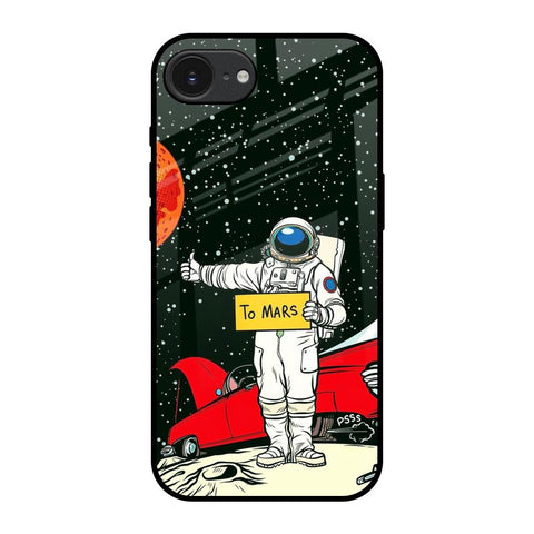 Astronaut on Mars Glass Case for Apple iPhone 16e
