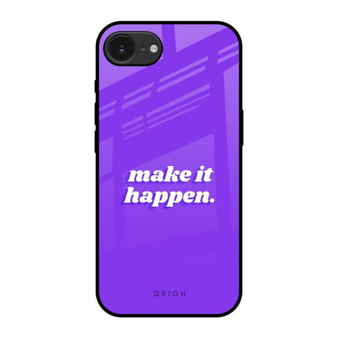 Make it Happen Apple iPhone 16e Glass Back Cover Online