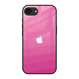 Pink Ribbon Caddy Glass Case for Apple iPhone 16e
