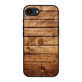 Wooden Planks Apple iPhone 16e Glass Back Cover Online