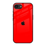 Blood Red Apple iPhone 16e Glass Back Cover Online