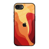 Magma Color Pattern Apple iPhone 16e Glass Back Cover Online