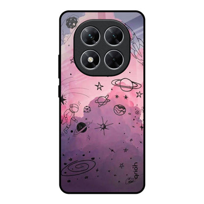 Space Doodles Poco X7 5G Glass Back Cover Online