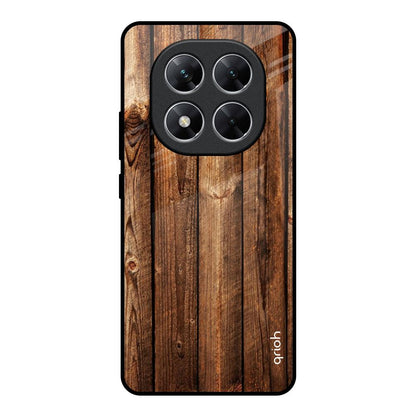 Timber Printed Poco X7 5G Glass Back Cover Online