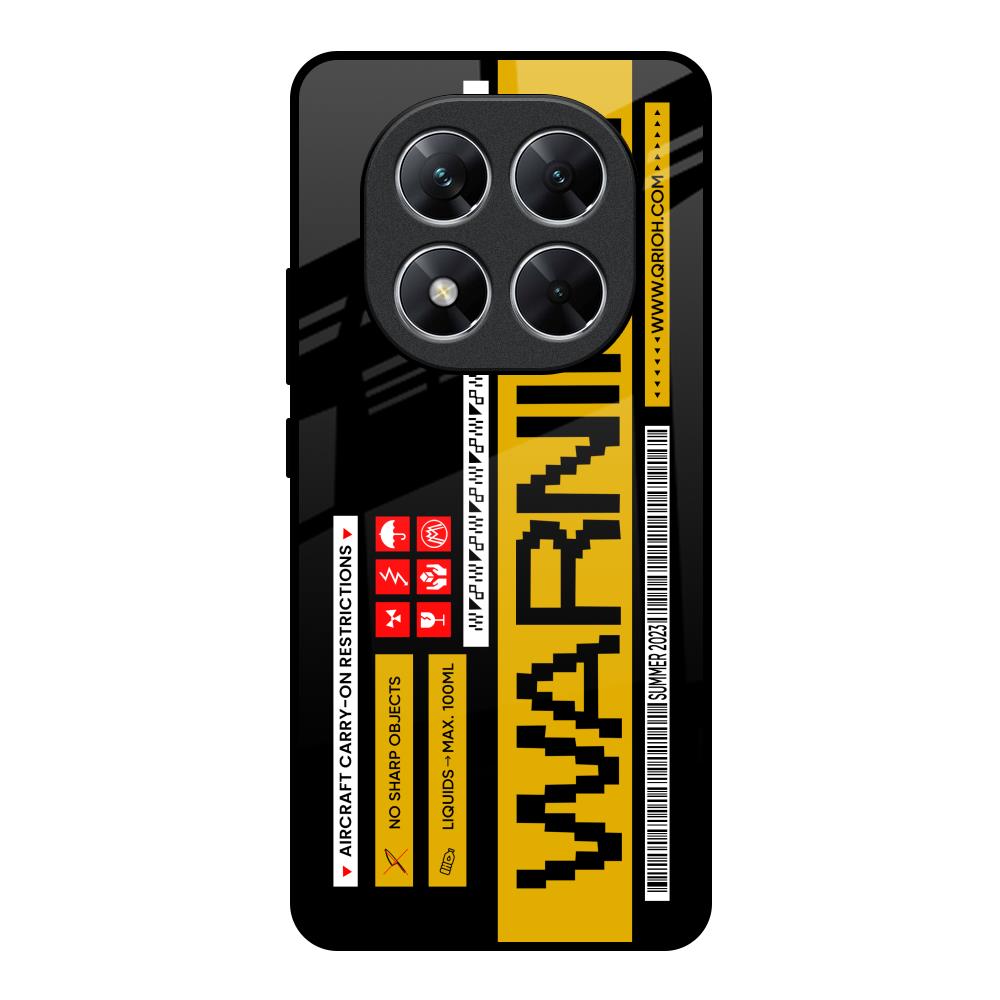 Aircraft Warning Poco X7 5G Glass Back Cover Online