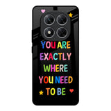 Magical Words Poco X7 5G Glass Back Cover Online