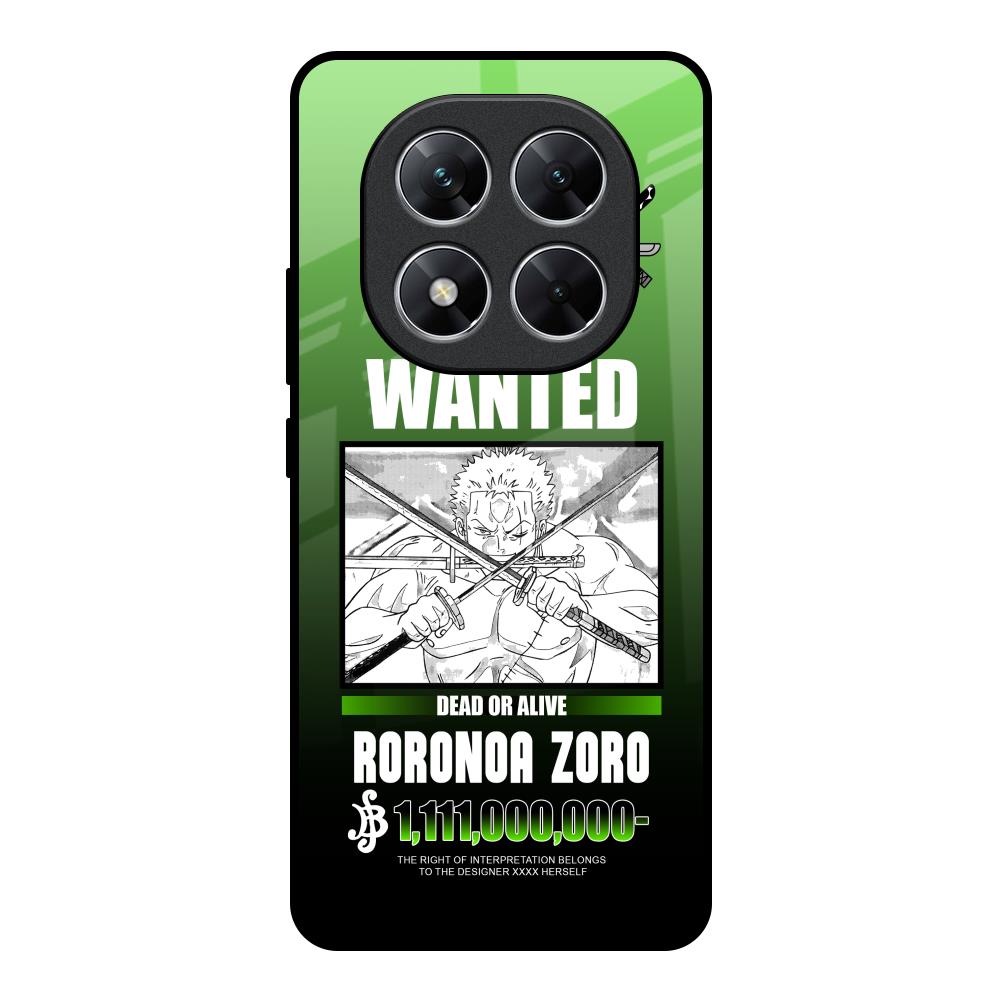 Zoro Wanted Poco X7 5G Glass Back Cover Online
