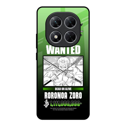 Zoro Wanted Poco X7 5G Glass Back Cover Online