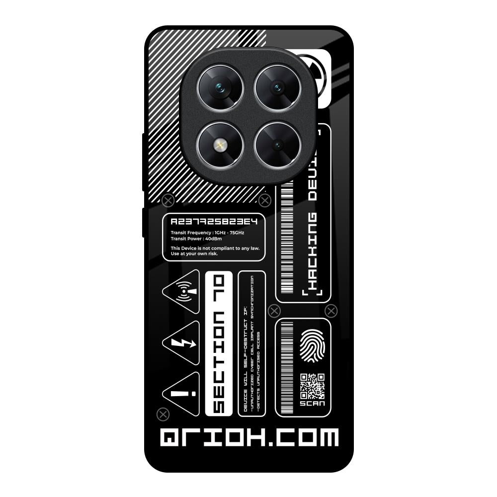Futuristic Art Poco X7 5G Glass Back Cover Online