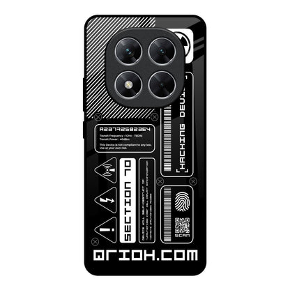 Futuristic Art Poco X7 5G Glass Back Cover Online