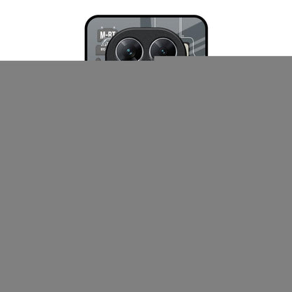 Retro Futuristic Poco X7 5G Glass Back Cover Online