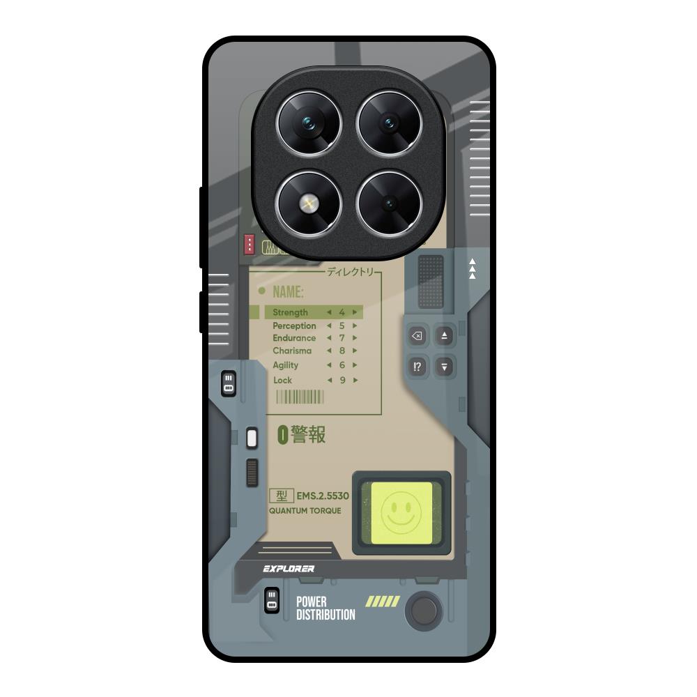 Art Station Poco X7 5G Glass Back Cover Online