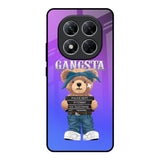 Gangsta Bear Poco X7 5G Glass Back Cover Online