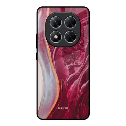 Crimson Ruby Poco X7 5G Glass Back Cover Online