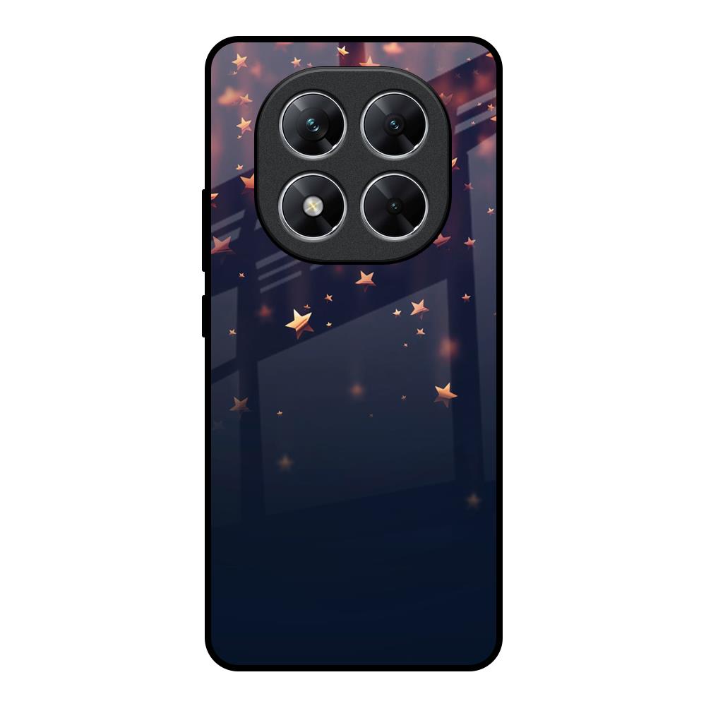 Falling Stars Poco X7 5G Glass Back Cover Online