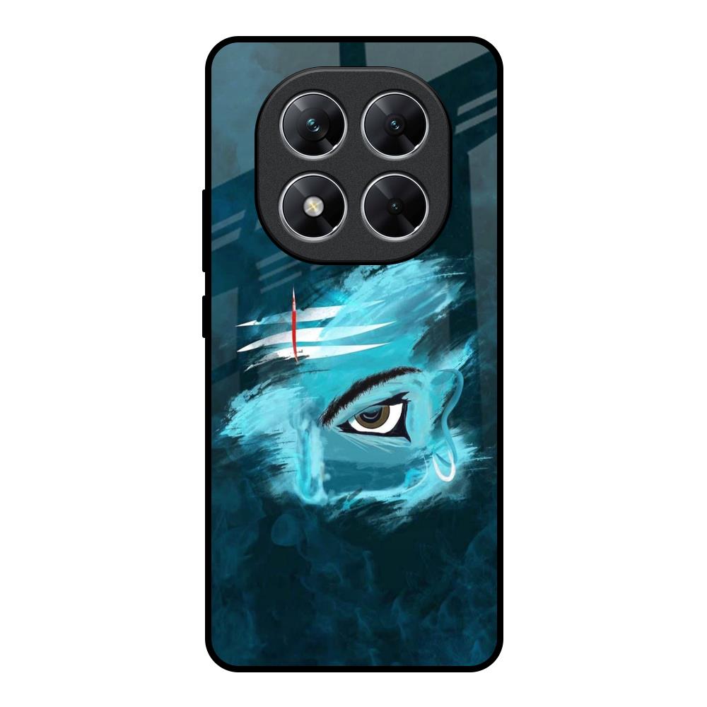 Power Of Trinetra Poco X7 5G Glass Back Cover Online