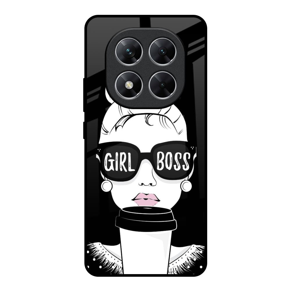 Girl Boss Poco X7 5G Glass Back Cover Online