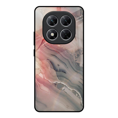 Pink And Grey Marble Poco X7 5G Glass Back Cover Online