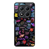 Accept The Mystery Poco X7 5G Glass Back Cover Online