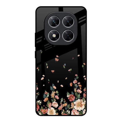 Floating Floral Print Poco X7 5G Glass Back Cover Online