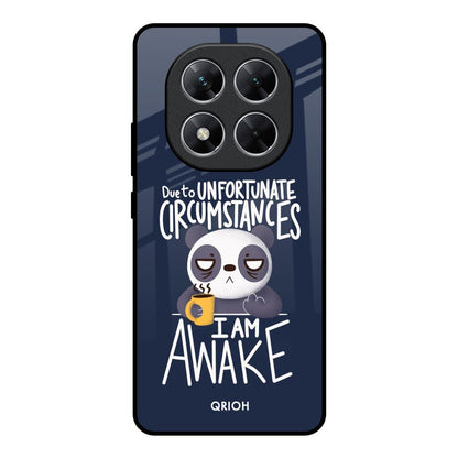 Struggling Panda Poco X7 5G Glass Back Cover Online