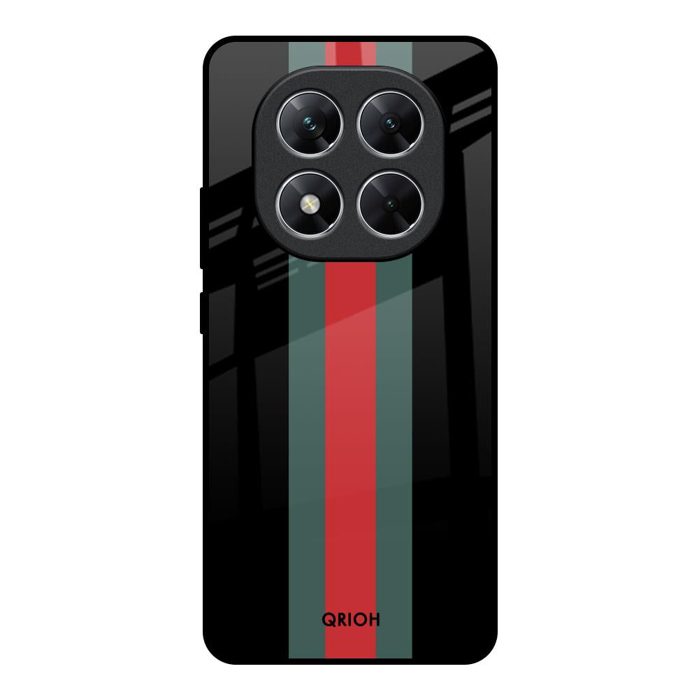 Vertical Stripes Poco X7 5G Glass Back Cover Online
