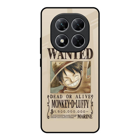 Luffy Wanted Poco X7 5G Glass Back Cover Online