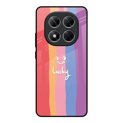 Lucky Abstract Poco X7 5G Glass Back Cover Online