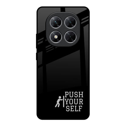 Push Your Self Poco X7 5G Glass Back Cover Online