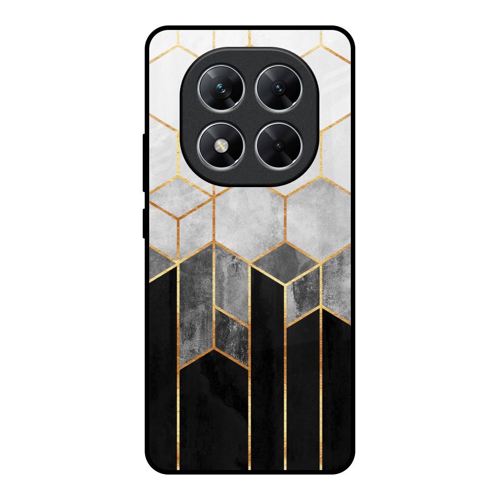 Tricolor Pattern Poco X7 5G Glass Back Cover Online