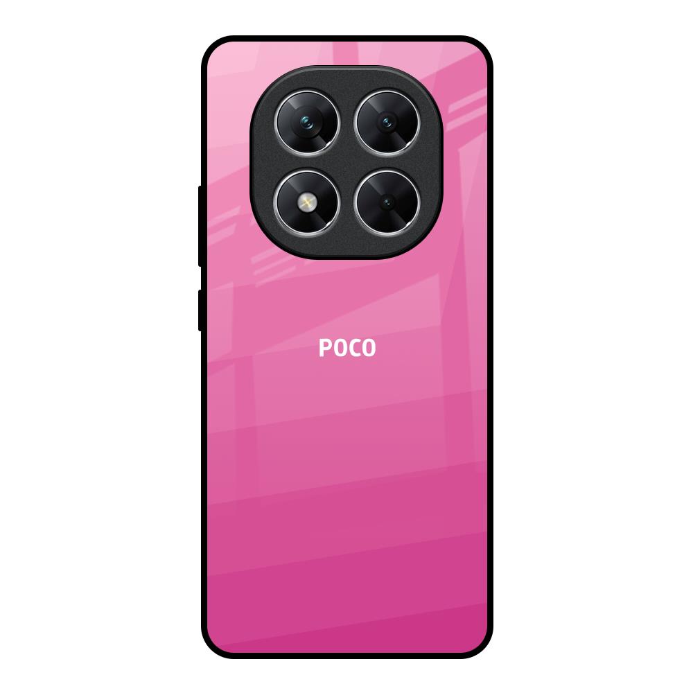 Pink Ribbon Caddy Poco X7 5G Glass Back Cover Online