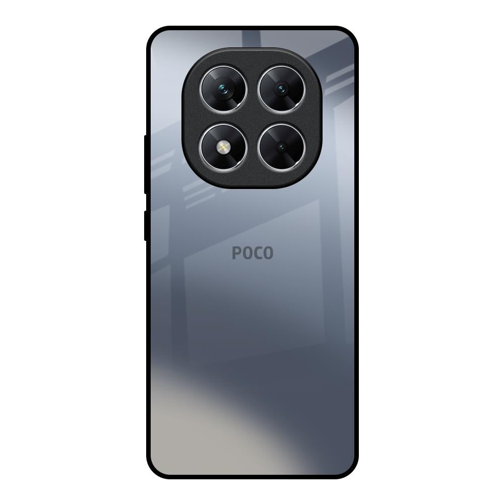Space Grey Gradient Poco X7 5G Glass Back Cover Online