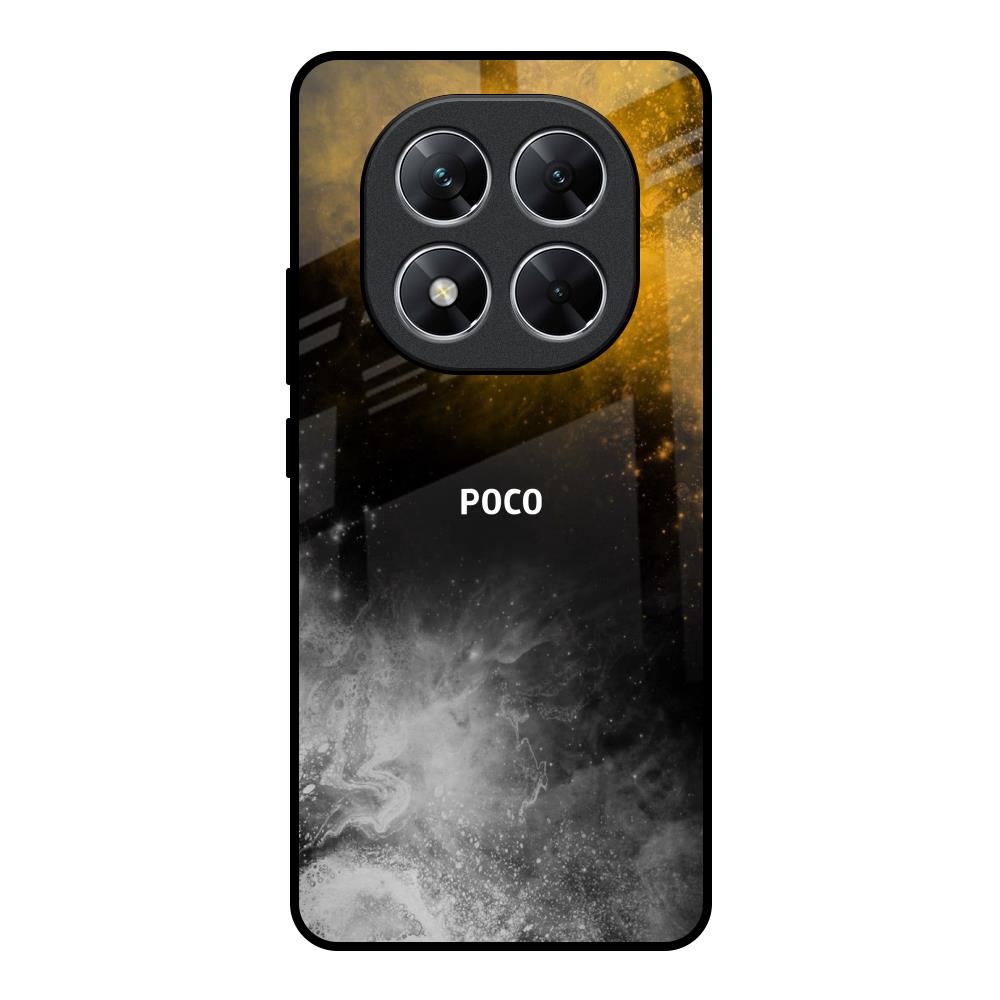 Gold Gradient Poco X7 5G Glass Back Cover Online