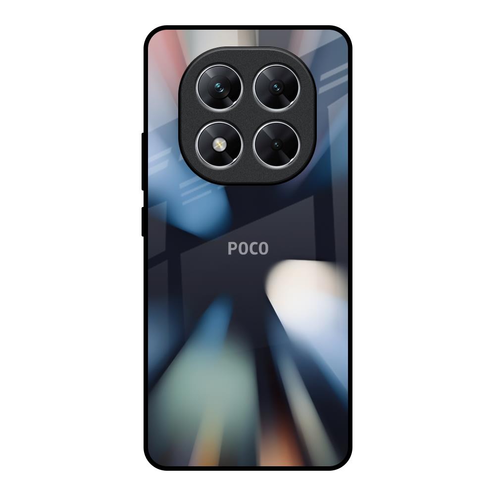 Colorful Illusion Poco X7 5G Glass Back Cover Online