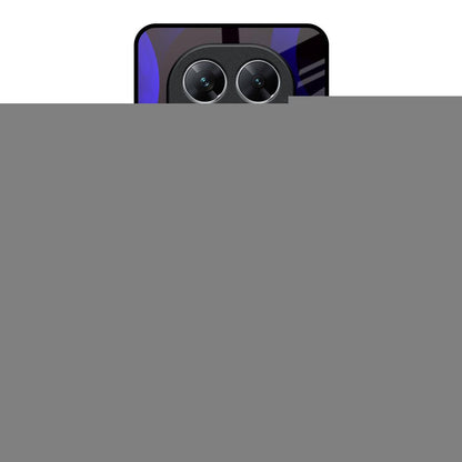 Blue Ring Light Poco X7 5G Glass Back Cover Online