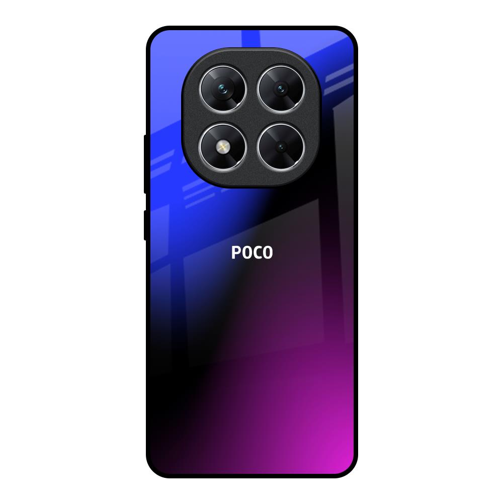 Viola Gradient Poco X7 5G Glass Back Cover Online