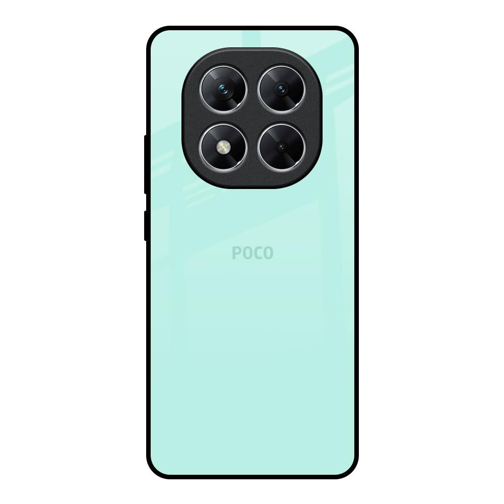Teal Poco X7 5G Glass Back Cover Online