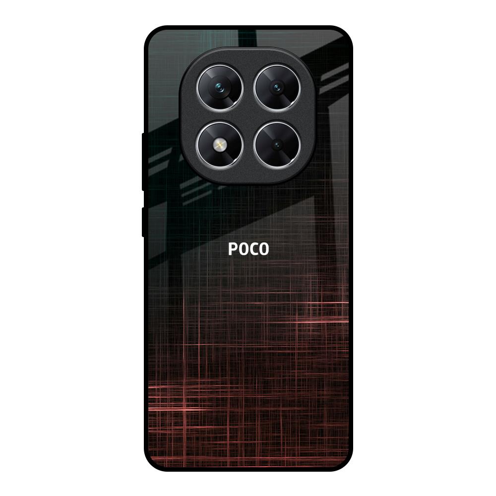 Wooden Mat Poco X7 5G Glass Back Cover Online