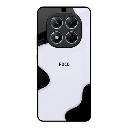 Wheat Cream Wavy Poco X7 5G Glass Back Cover Online