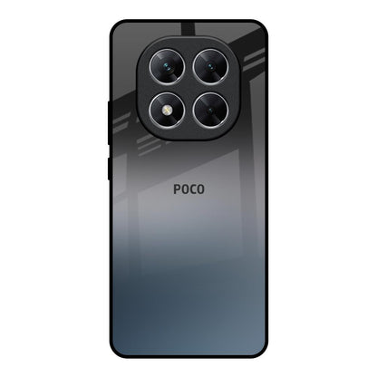 Dramatic Grey Poco X7 5G Glass Back Cover Online