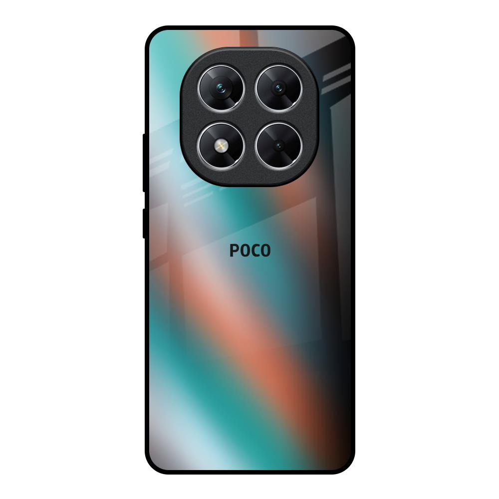 Melted Emerald Poco X7 5G Glass Back Cover Online