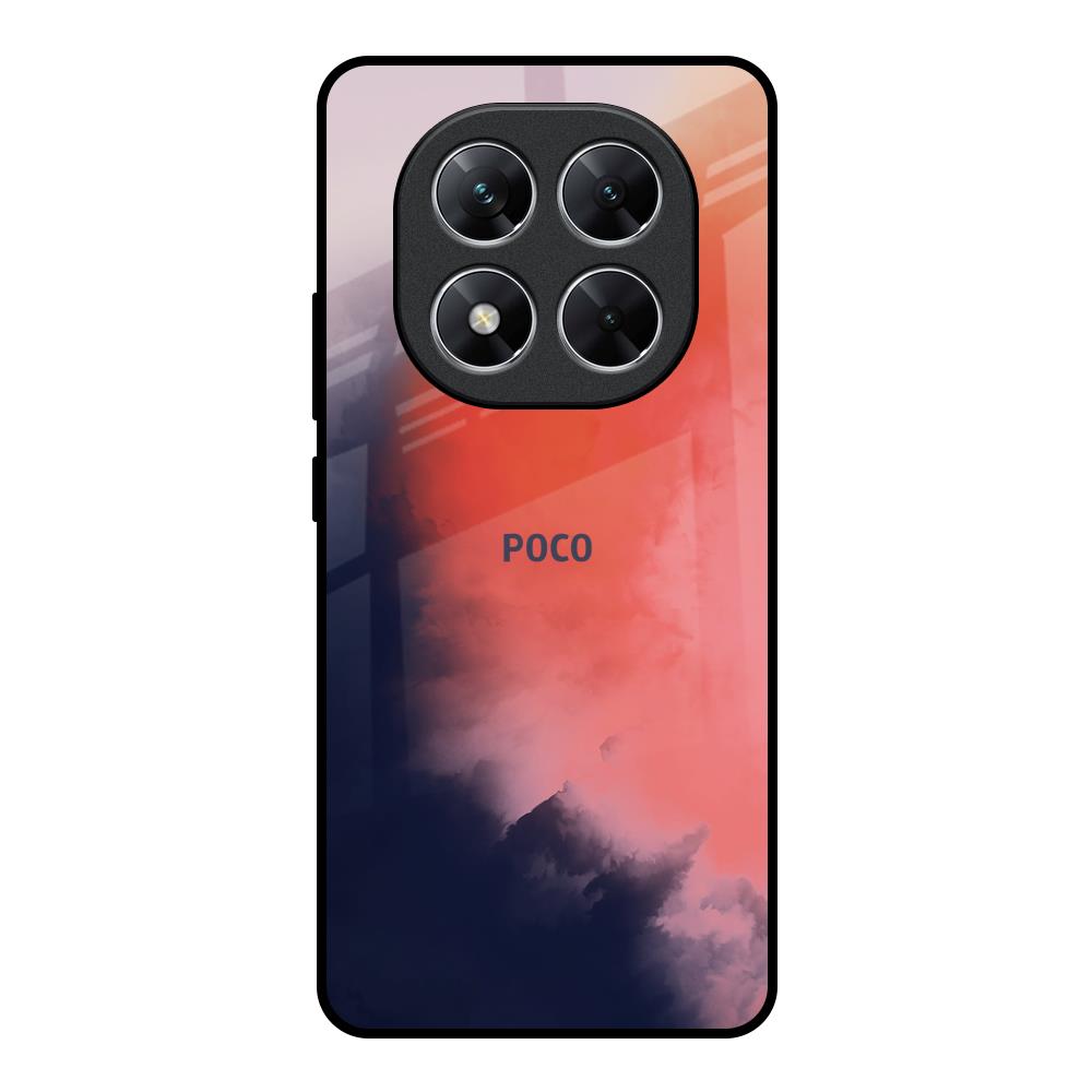 Scary Weather Poco X7 5G Glass Back Cover Online