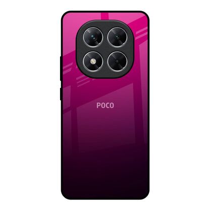 Purple Ombre Pattern Poco X7 5G Glass Back Cover Online